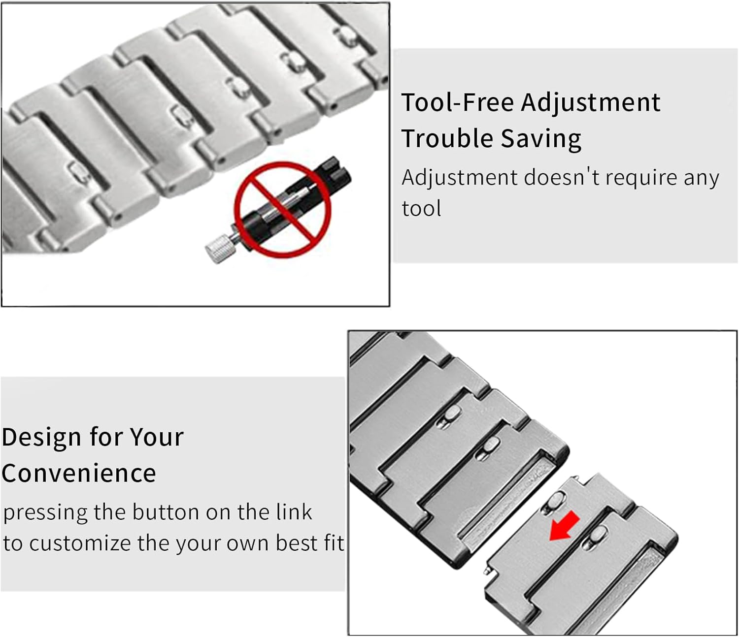 No Tool Needed Titanium Magnetic Band for Fenix 8/7X/6X/5X Plus, 26mm Titanium Metal Quick Release Strap for Garmin Fenix 7X Pro/6X Pro/5X Plus/Enduro 3/tactix 7