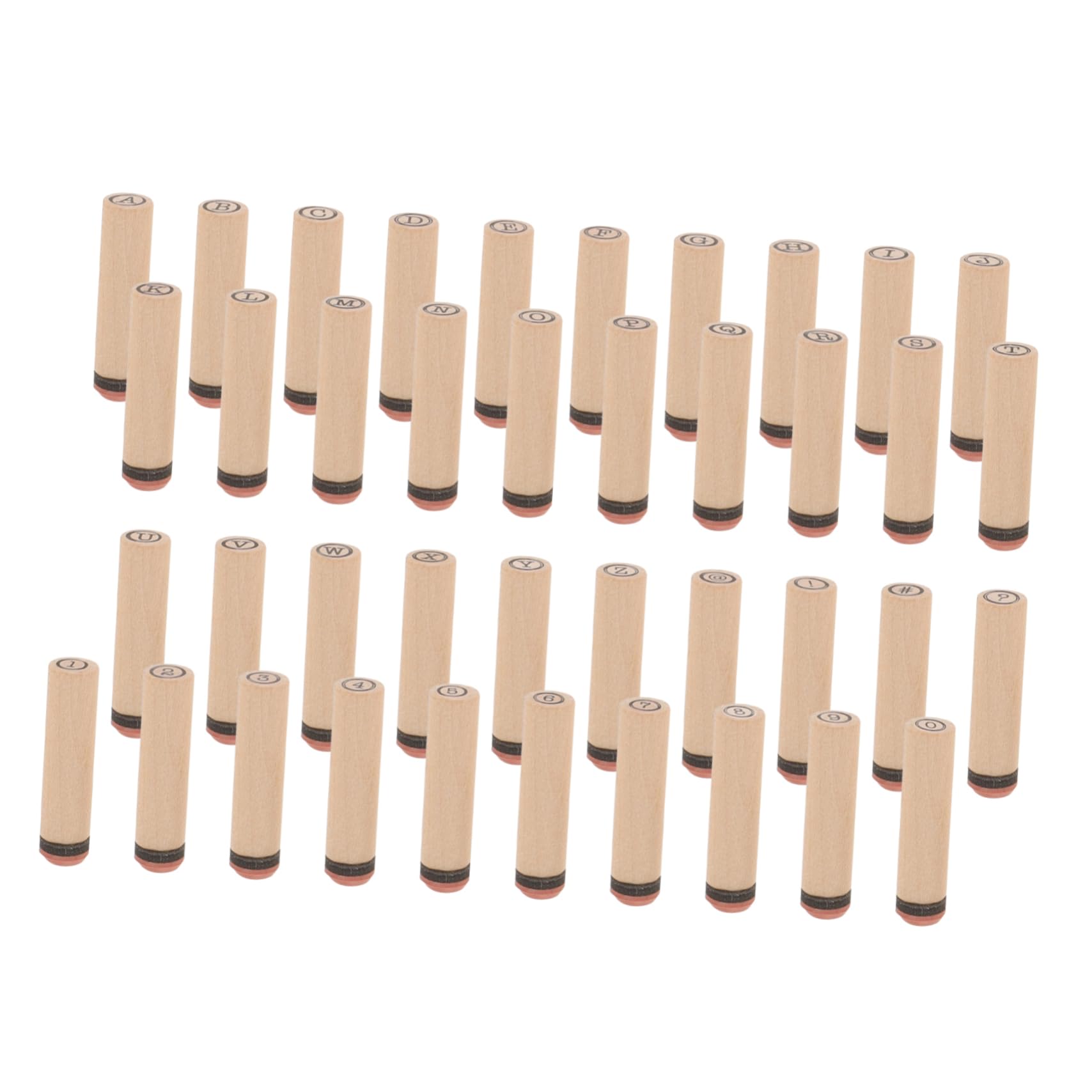 SHINEOFI 5 Set Di Timbri Per Scrapbooking Timbri in Legno Con Alfabeto Kit Di Timbri Multiuso Per Lavori Artigianali