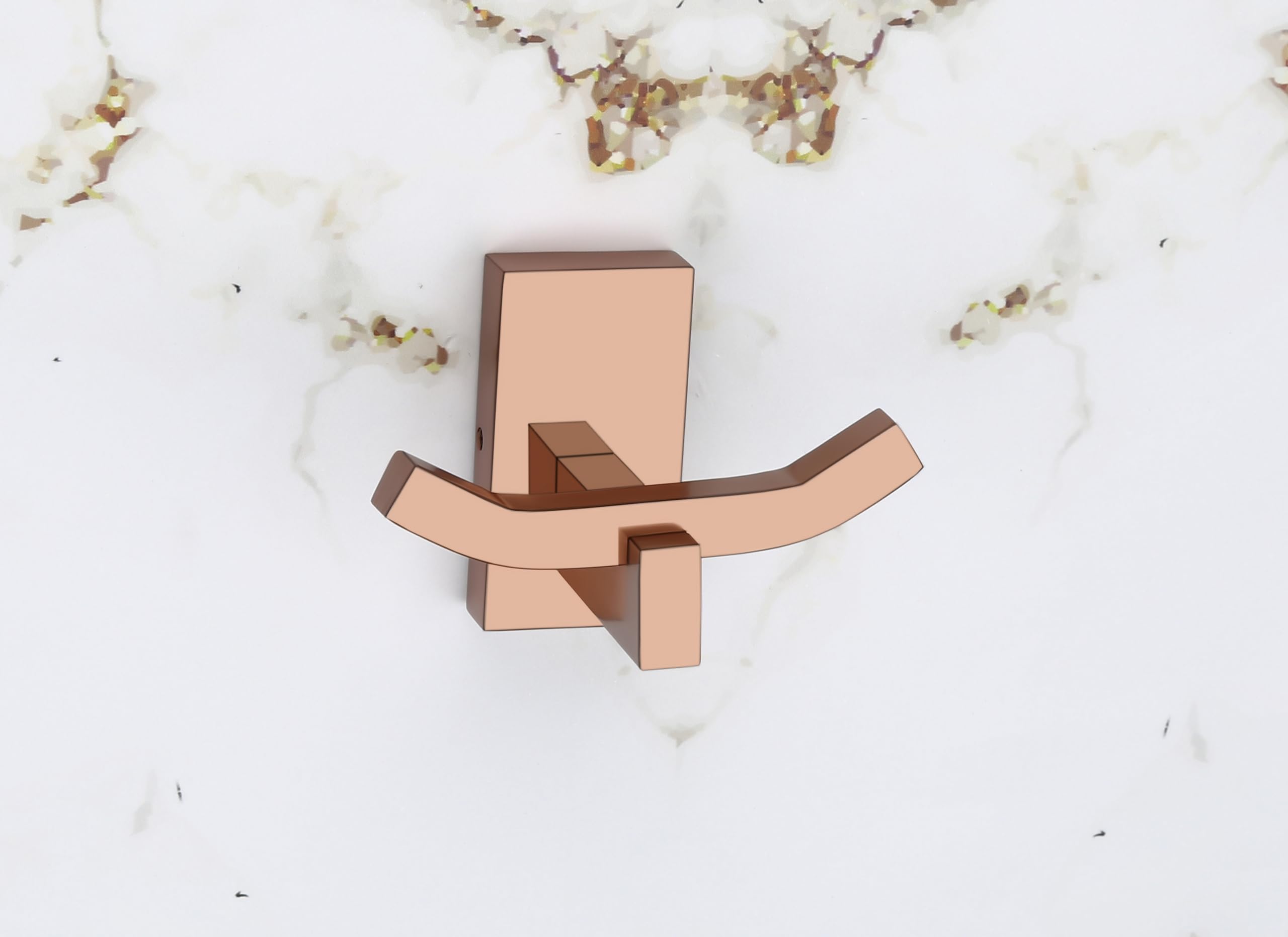 Livancia Aluminium Robe Hook/Cloth-Towel Hanger for Bathroom/Living Room/Washbasin/Bathroom Accessories (Rose Gold) (B0CXXW3SHR) Amazon Price History, Amazon Price Tracker