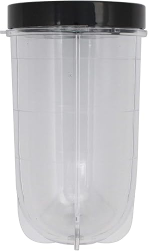 Miniatura 2 de UpStart Components - Vaso de repuesto de 16 onzas con tapa para Magic Bullet MB1001 Original Blender
