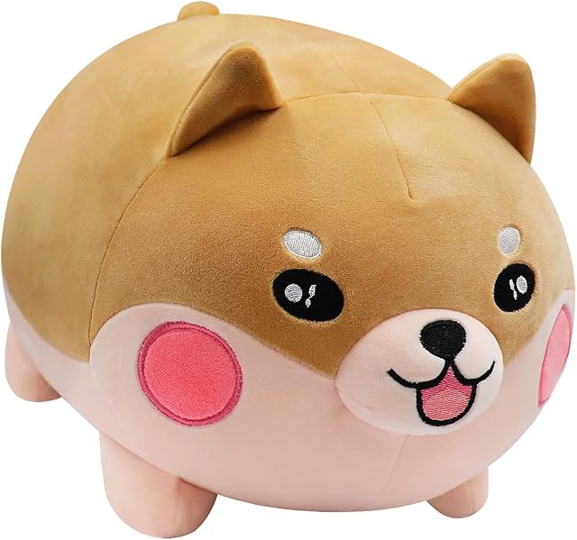 Corgi Plush Toy Soft Toy Corgi Stuffed Animal Plush Corgi Hugging Pillow Stuffed Corgi Pillow Cushion Cute Animal Dog Stuffed Comfortable Doll Cushion Toys for Friends, 13.7 inch