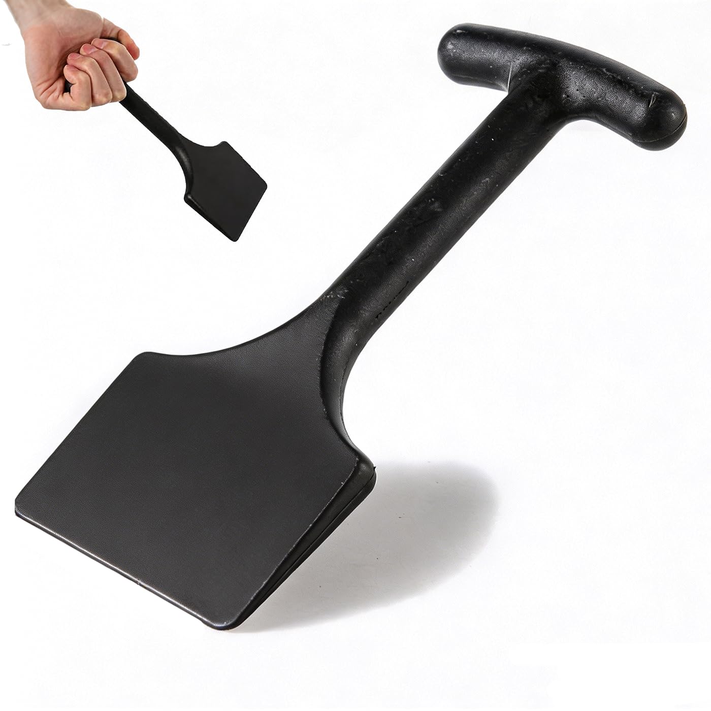 Carpet Bolster Chisel Fitting Tool, 1 PC Plastic Carpet Stretcher, Specialised Stair Carpets Installation Chisel for Carpets Tucking, Featuring Hem Gap Treatment Functionality (Black)