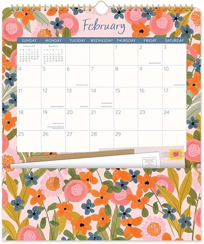 Miniatura 3 de Studio Oh! - Calendario de escritorio 2023-2024 Orange Circle Studio 2023-2024, tapete de escritorio y secante, calendario de trabajo y académico de