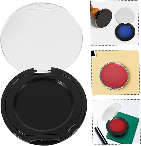 Miniatura 8 de Uonlytech Fingerprint Ink Pad Inkless Black Thumbprint Stamp for Home Office Quick Dry Formula for Secure Identity Verification for Notary and