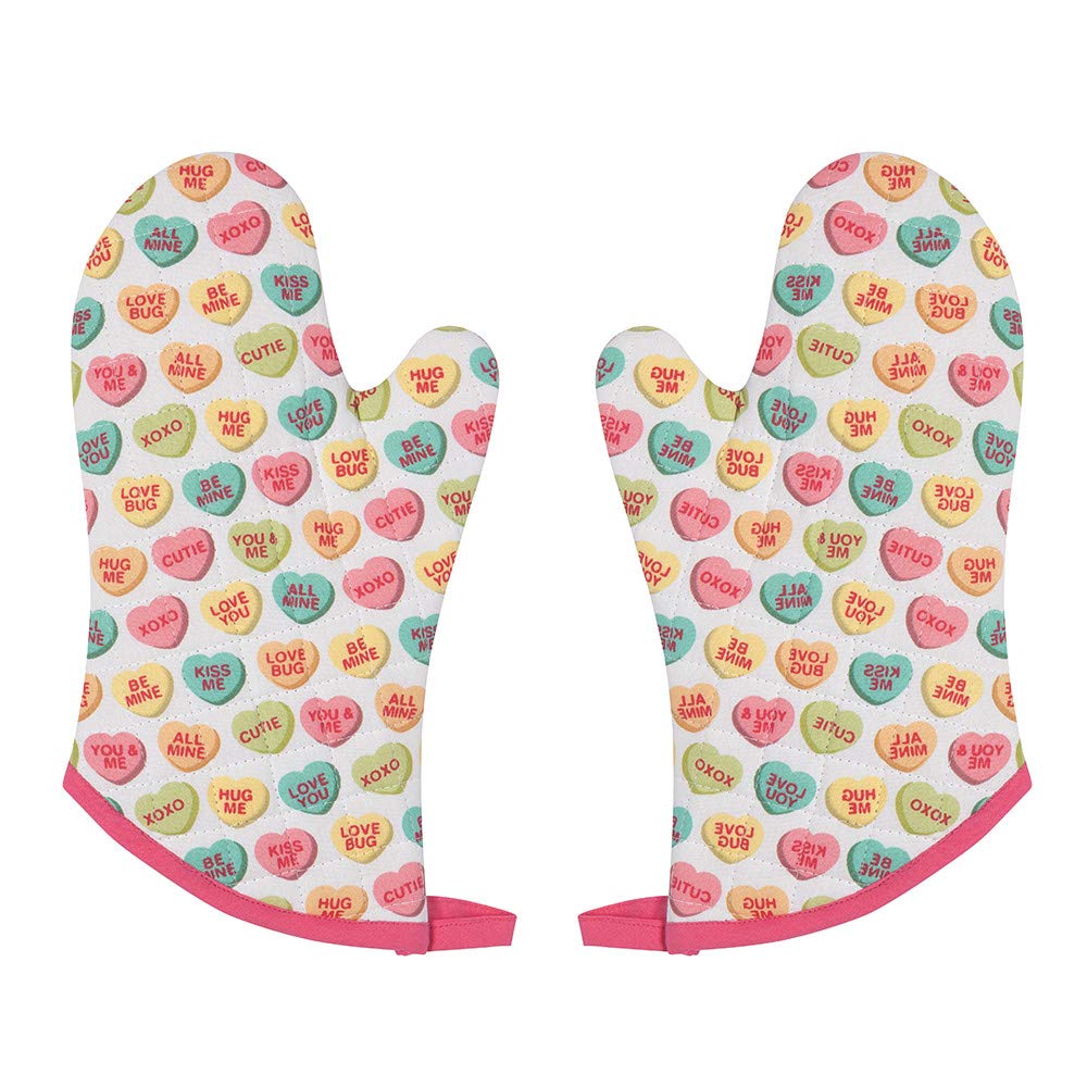 Now Designs Sweet Hearts Basic Oven Mitt