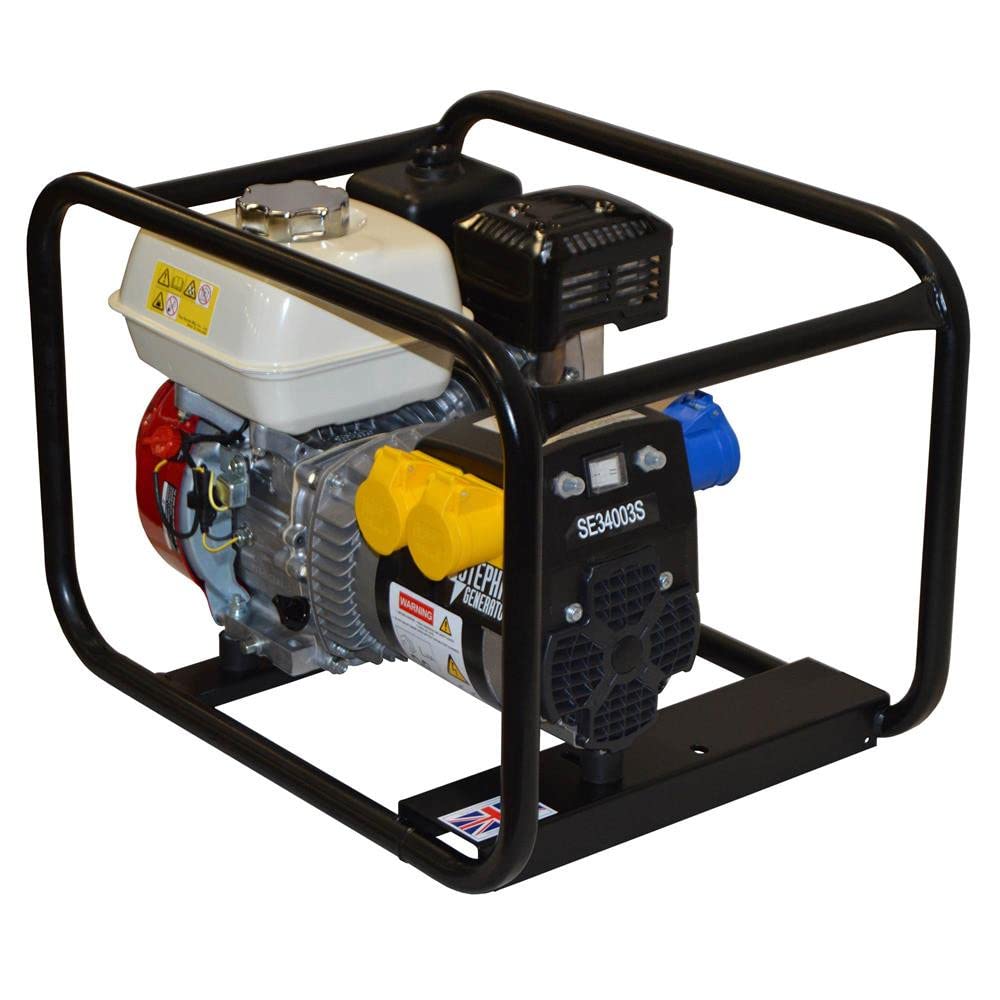 SE34003S 3.4 kVA Honda GX200 Petrol Generator