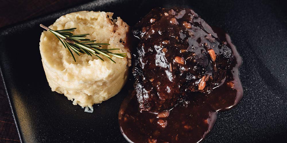 Kalbs-Bäckchen 1.000g - für die Küche zum Schmoren, nicht eingeschnitten & küchenfertig pariert, keine Abschnitte - zart, saftig, aromatisch - wird gefroren versendet
