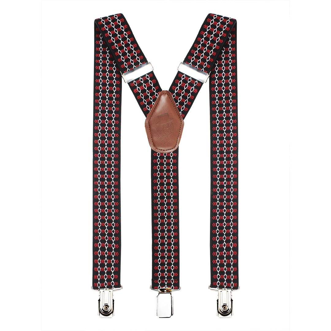 peluche Striped suspender for men and women |FreeSize - 3.5cm width and 110cm length-picture-23
