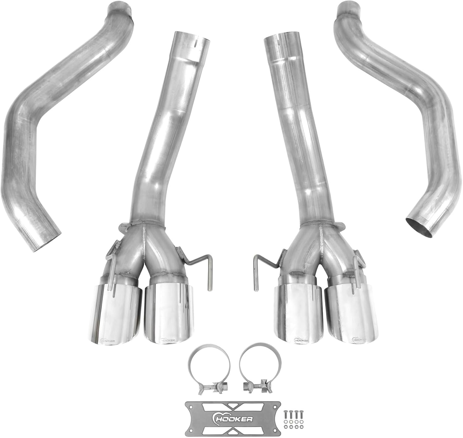 Hooker Blackheart 70401314-RHKR Axle-Back Exhaust w/o mufflers