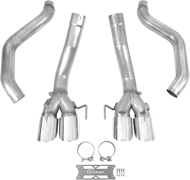 Blackheart Hooker 70401314-RHKR Axle-Back Exhaust w/o mufflers