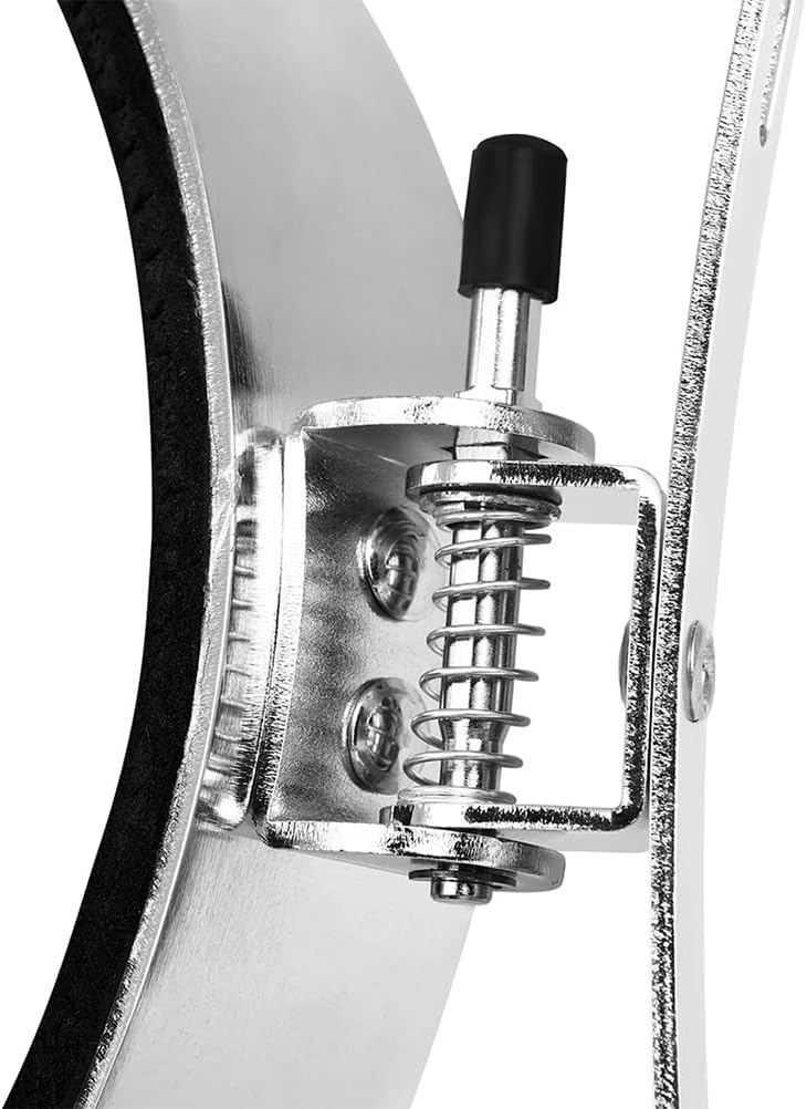 Generic Practical Snare Drum Support Accessory 9.60 Inch Metal Drum Leg Support for Home and Marching Stable Durable Snare Parts