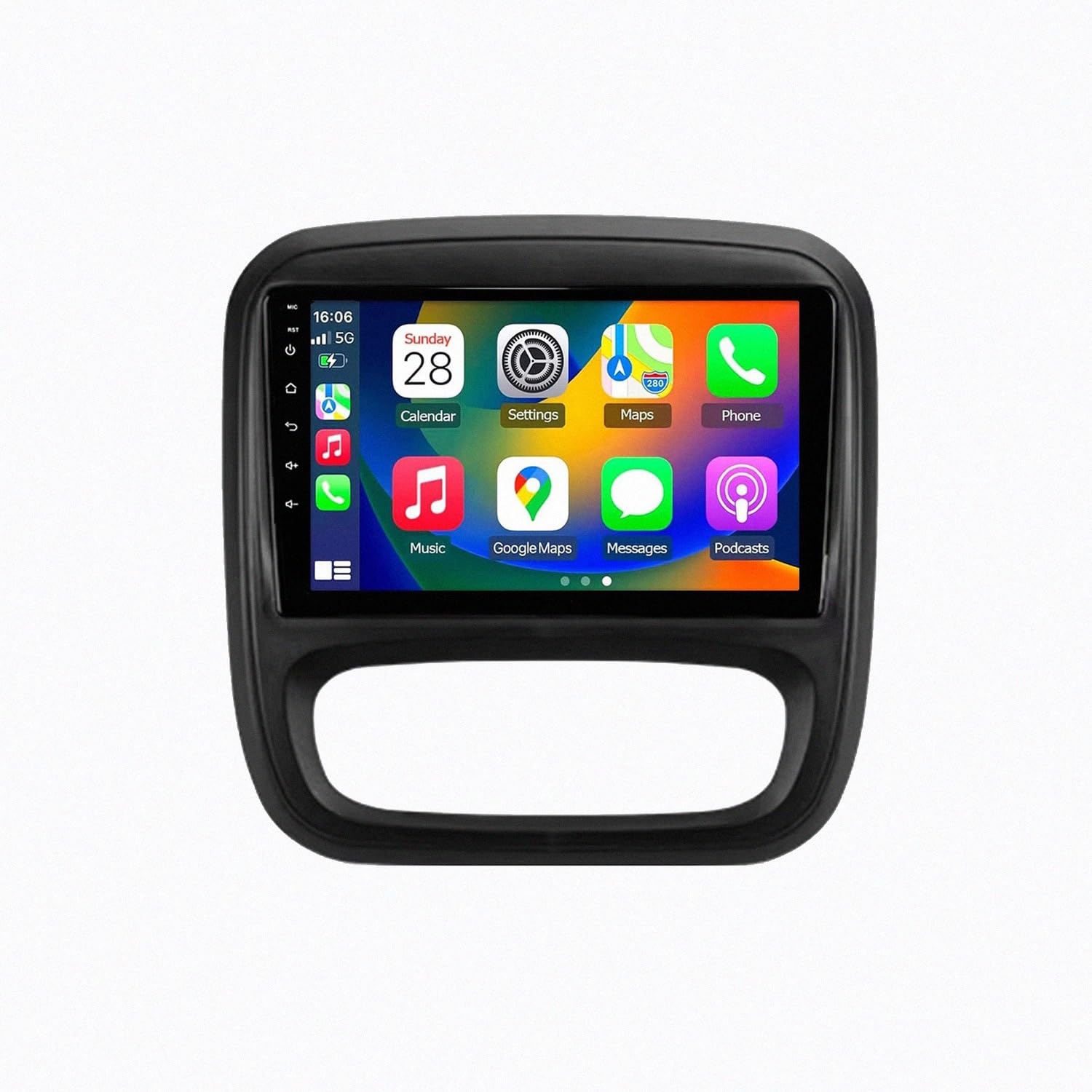 Estéreo de Automóvil 1G+32G con Mirror Link y Android Auto para Opel Vivaro B 8