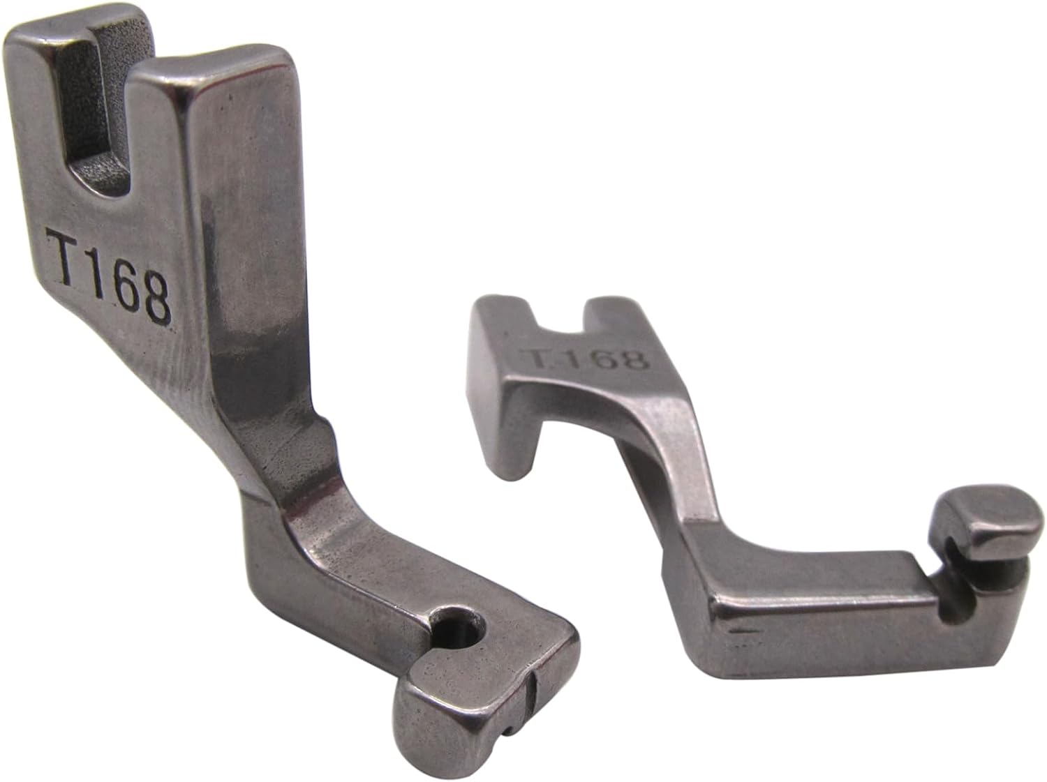 CKPSMS Brand - 2PCS Left Side Invisible Zipper Foot #T168 Compatible with/Replacement for JUKI Brand DDL-555,DDL-5550,DDL-8300,DDL-8700