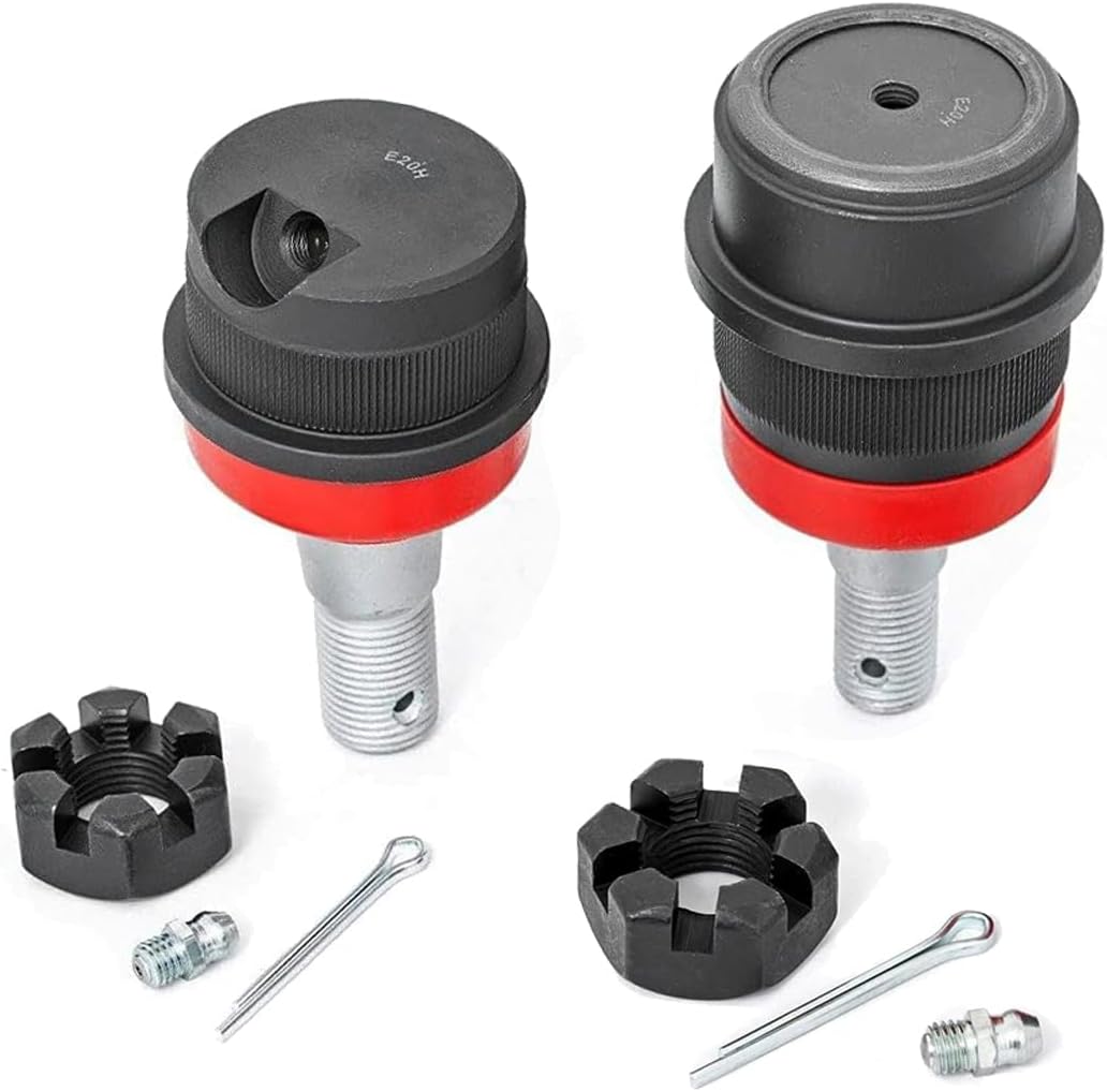 Heavy Duty Ball Joints 10642 Upper & Lower Replacement for Jeep TJ/XJ/YJ/ZJ Dana 30 & Dana 44 Axles