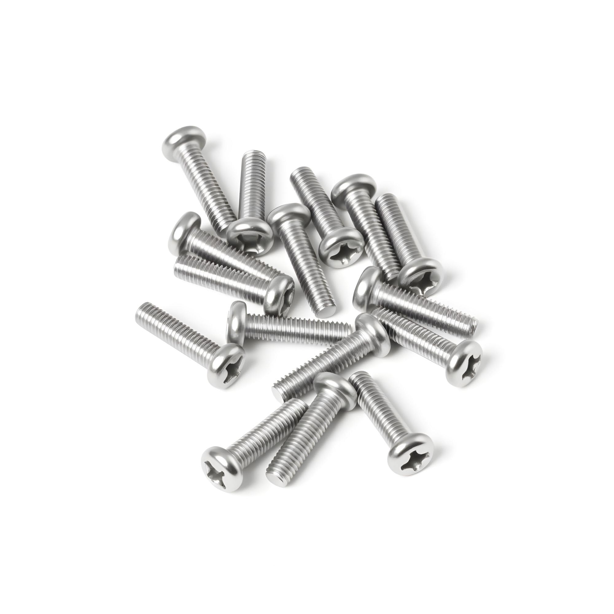Stainless Steel Machine Screws - 30Pcs M4 -8