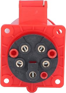 tomada industrial, tomada à prova d'água tipo cee resistente ao envelhecimento fácil de instalar plugue da ue 220-250v/240-415v com proteção ip44 para equipamentos elétricos (hr-325)