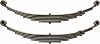 LIBRA Trailer Leaf Spring 6 Leaf Double Eye 3500# Cap for 7000# 7K Axle -Set 2