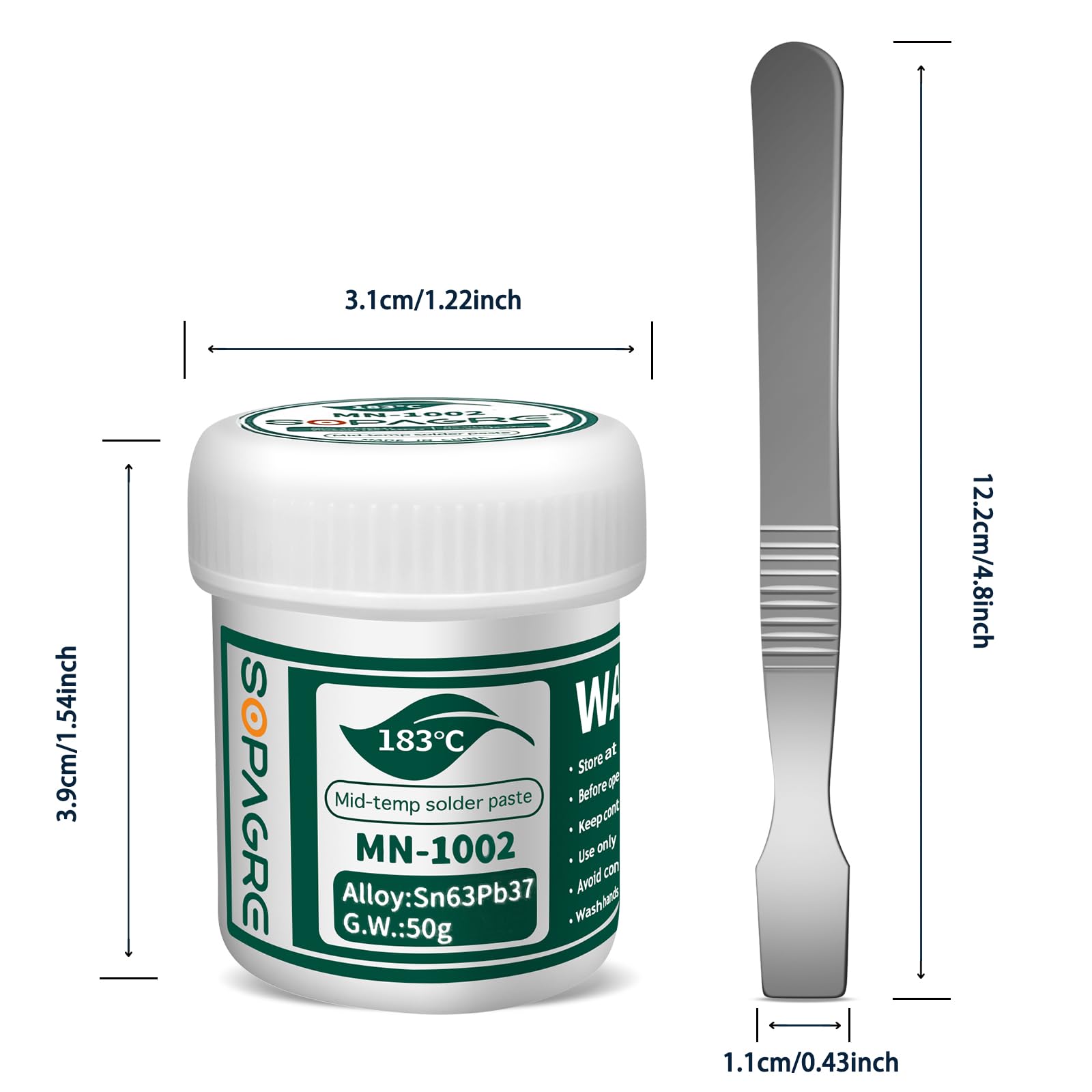 Sn63/Pb37 Solder Paste - 183°C for SMT & BGA -9