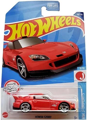 Miniatura 2 de Hot Wheels Paquete de 5 unidades de afinador de importación fundido a presión 2022 (L2593‑977M) | Toyota Supra, Honda Civic Custom, Mazda RX‑7,
