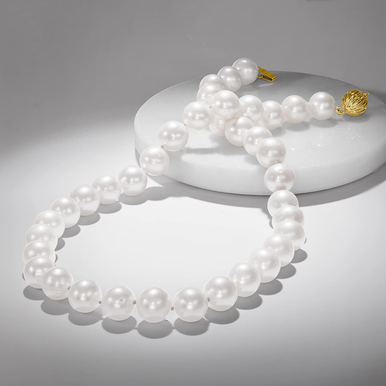 Ross-Simons 11-12mm Cultured Pearl Necklace With 14kt Yellow Gold