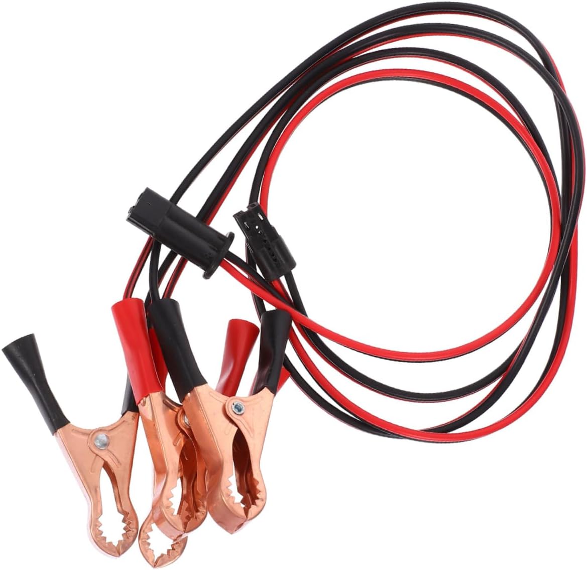 Cabilock Car Injector Cleaning Tool 2pcs Copper Rubber Adapter Set Black