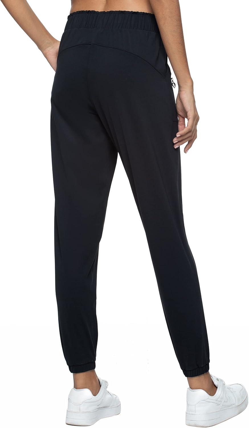 Kcutteyg Womens Joggers with Pockets, Lightweight Quick Dry Athletic Workout Soft Pants for Gym, Yoga, Running - Image 2