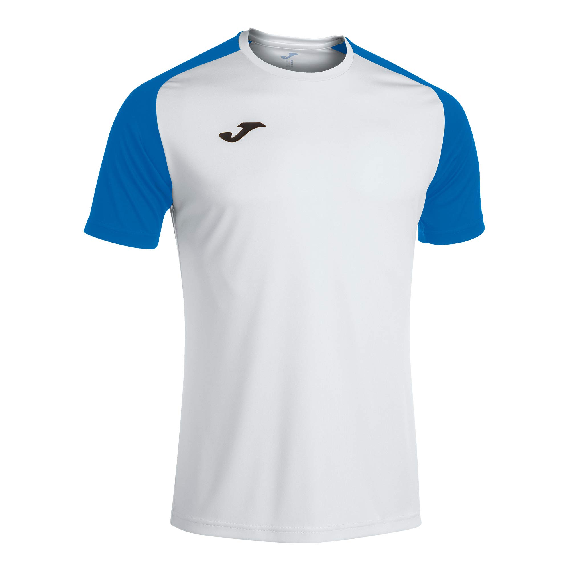 Joma Men's Short Sleeve T-Shirt - 7XS - 2XL - Academy IV White Royal