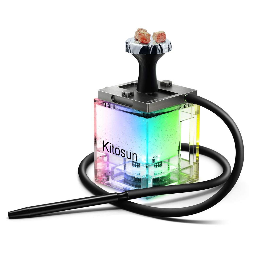 Buy Hookah Set Portable CubePlus Acrylic Hookah with Handle Silicone