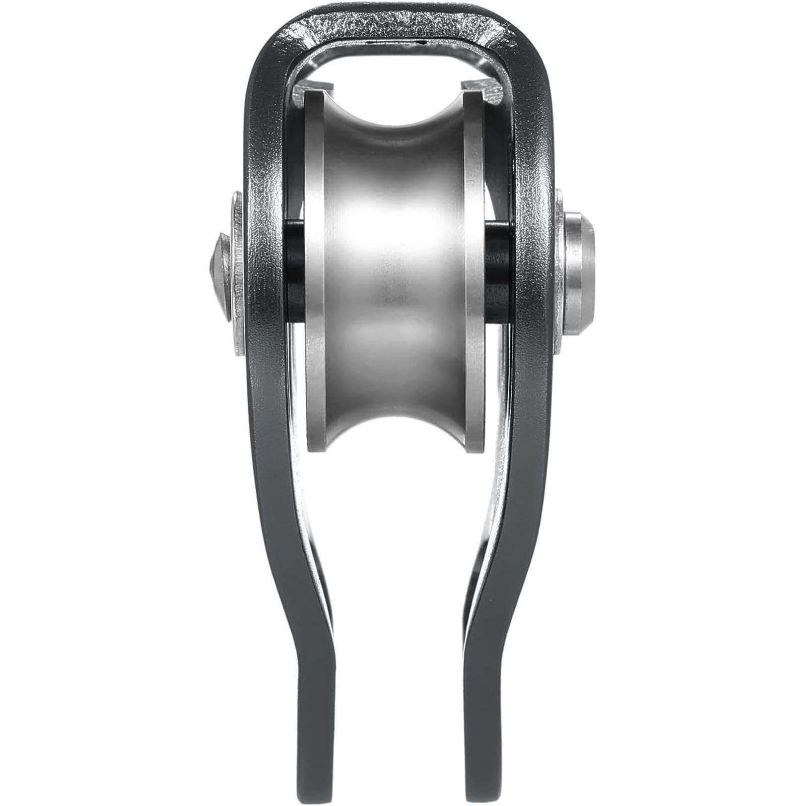 Vaveren 30kN Double Pulley Zip Line System for Rappelling and Hauling, Grey