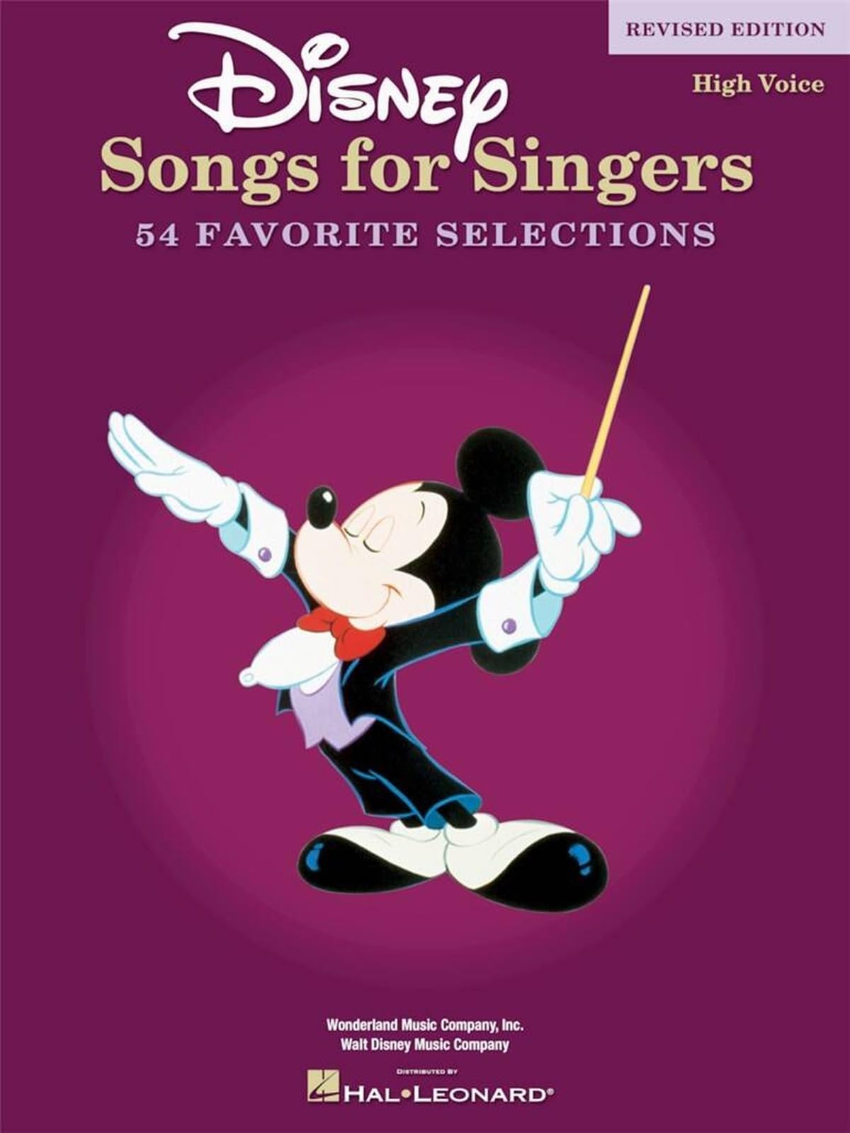 Disney Songs For Singers by  Hal Leonard Publishing Corporation - 9780634081521