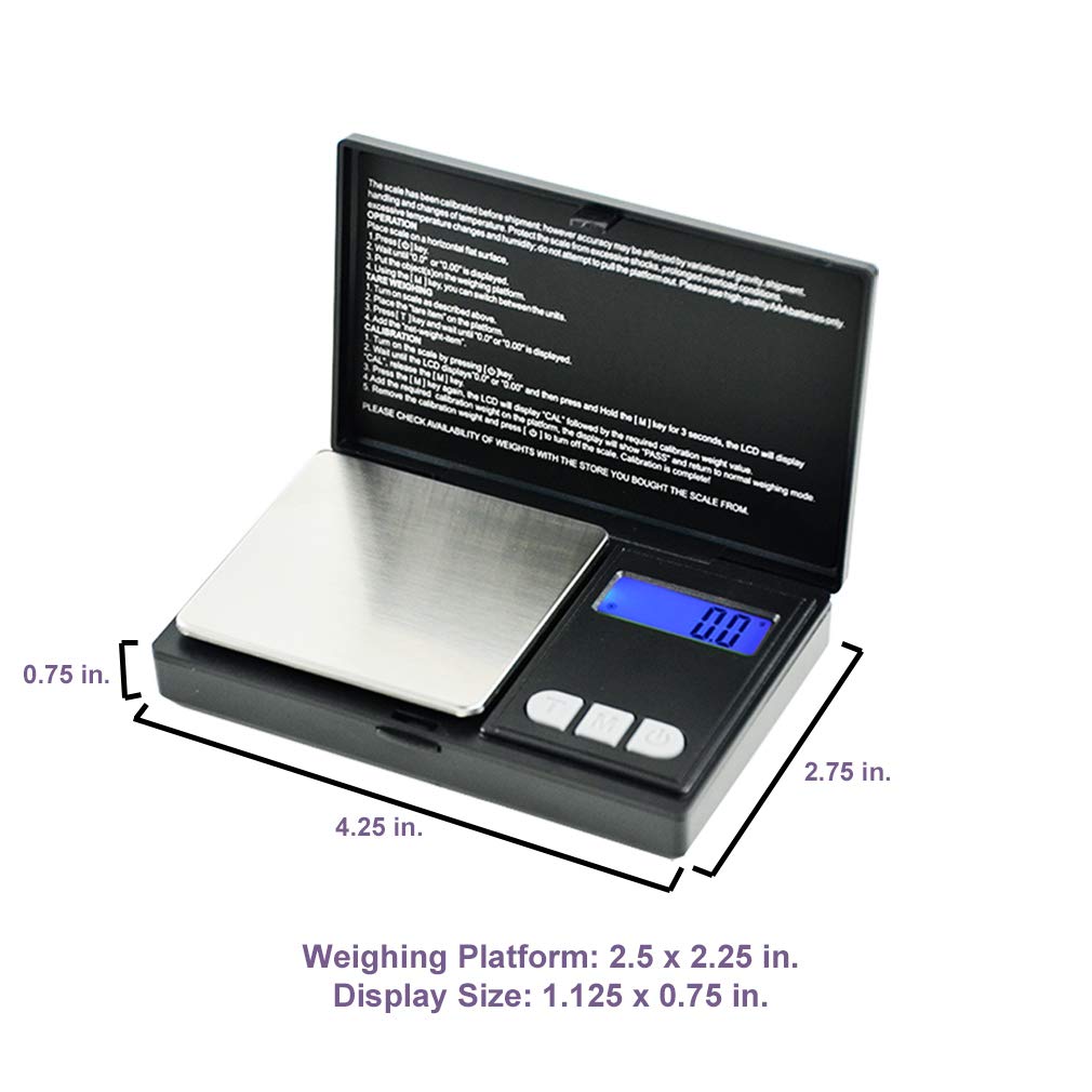 AWS MAX-700 Digital Scale 700g x 0.1g (Black) : Amazon.ca: Office