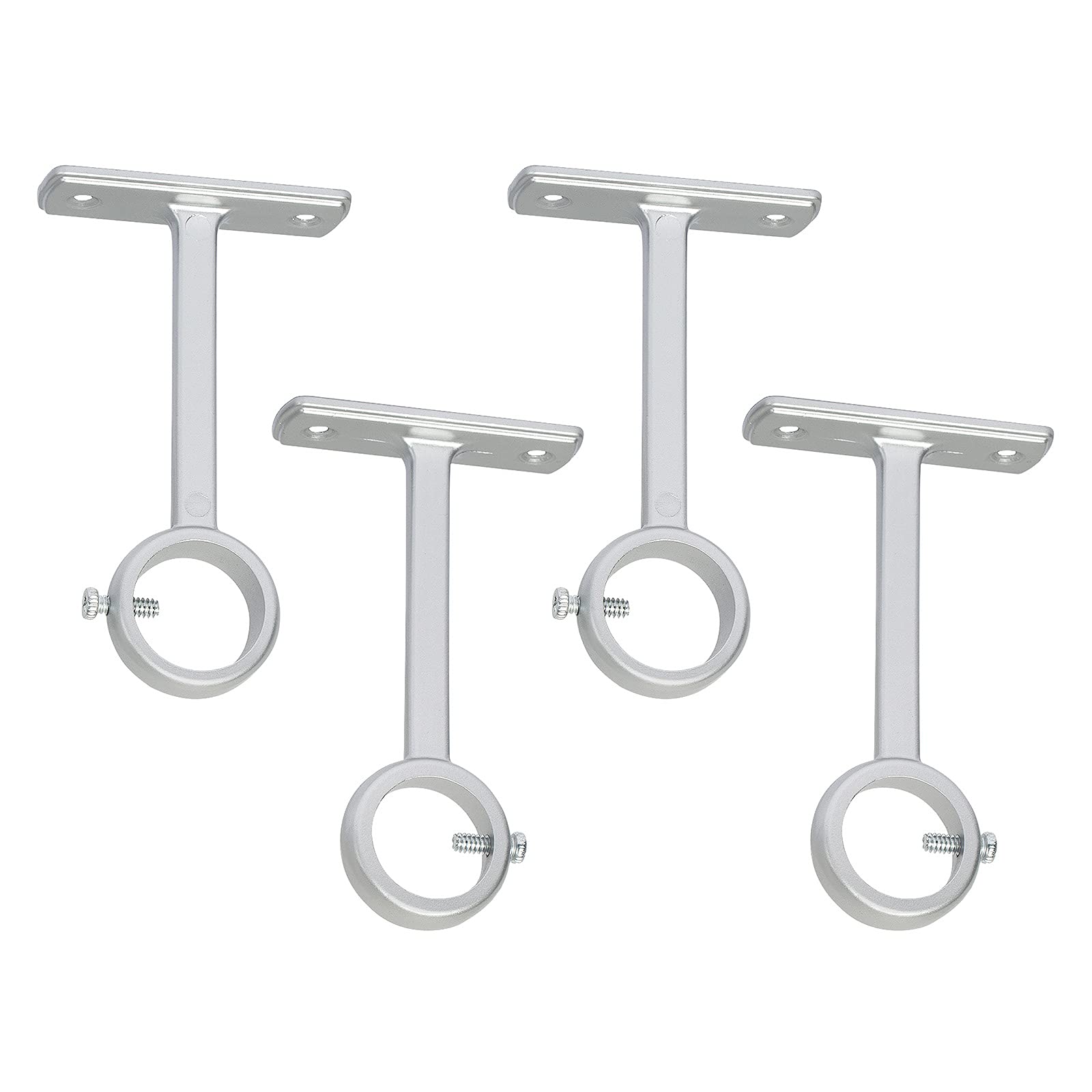 Ceiling Curtain Rod Brackets - Heavy Duty Set of 2 -10