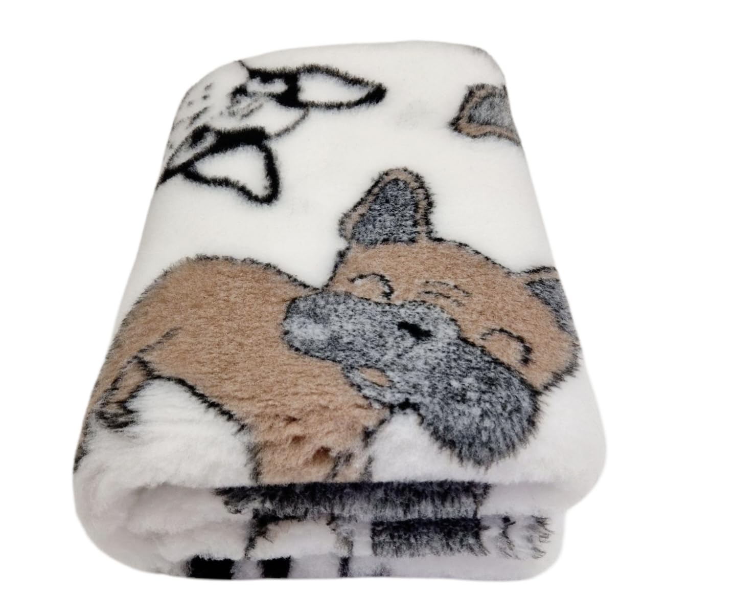 WOOF AND PUP, White, Medium 100cm x 75cm (40" x 30") - Image 2