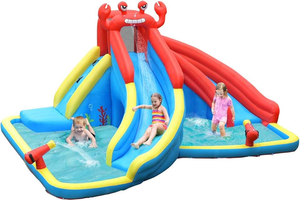 Inflatable Pool Water Slides
