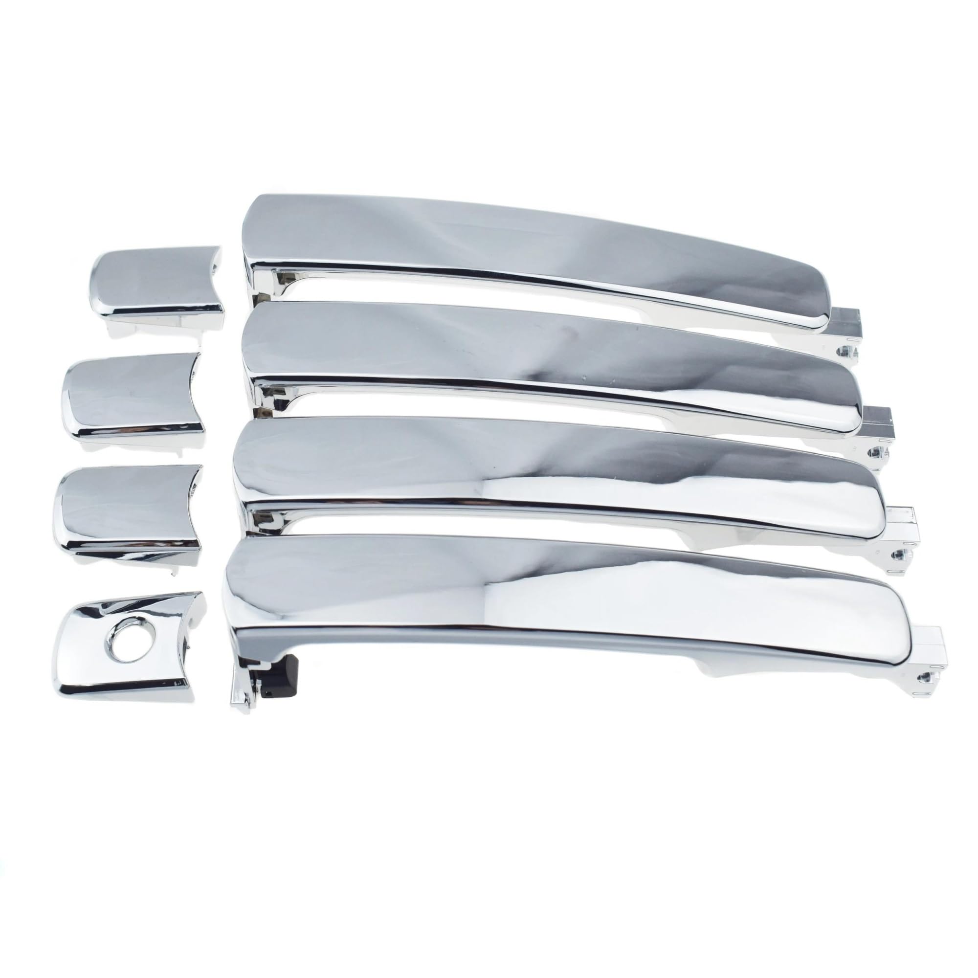 Zhqdrcy One Color Door Open Handles For Infiniti For Fx35 For Fx45 80640-Ca012 82646-Ca000 Car Door Handle(4 Sides Kit)