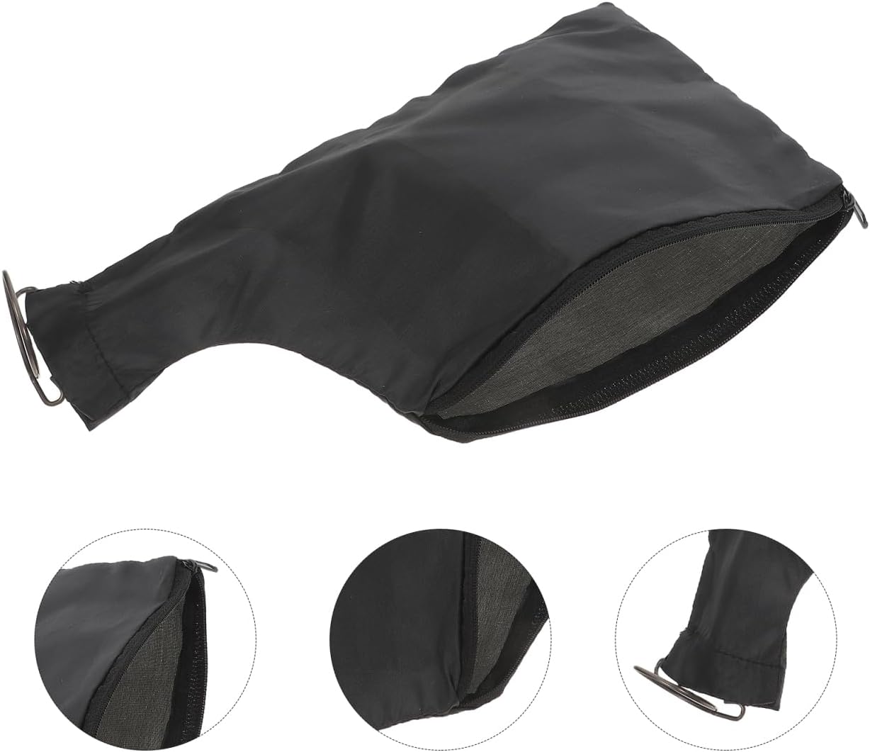 Zerodeko Table Saw Dust Collection Bag Circular Saw Dust Bag for Woodworking Sawdust Collection and Extraction at Outlet Zipper Bottom for Easy Disposal 8.66 X 5.90 in