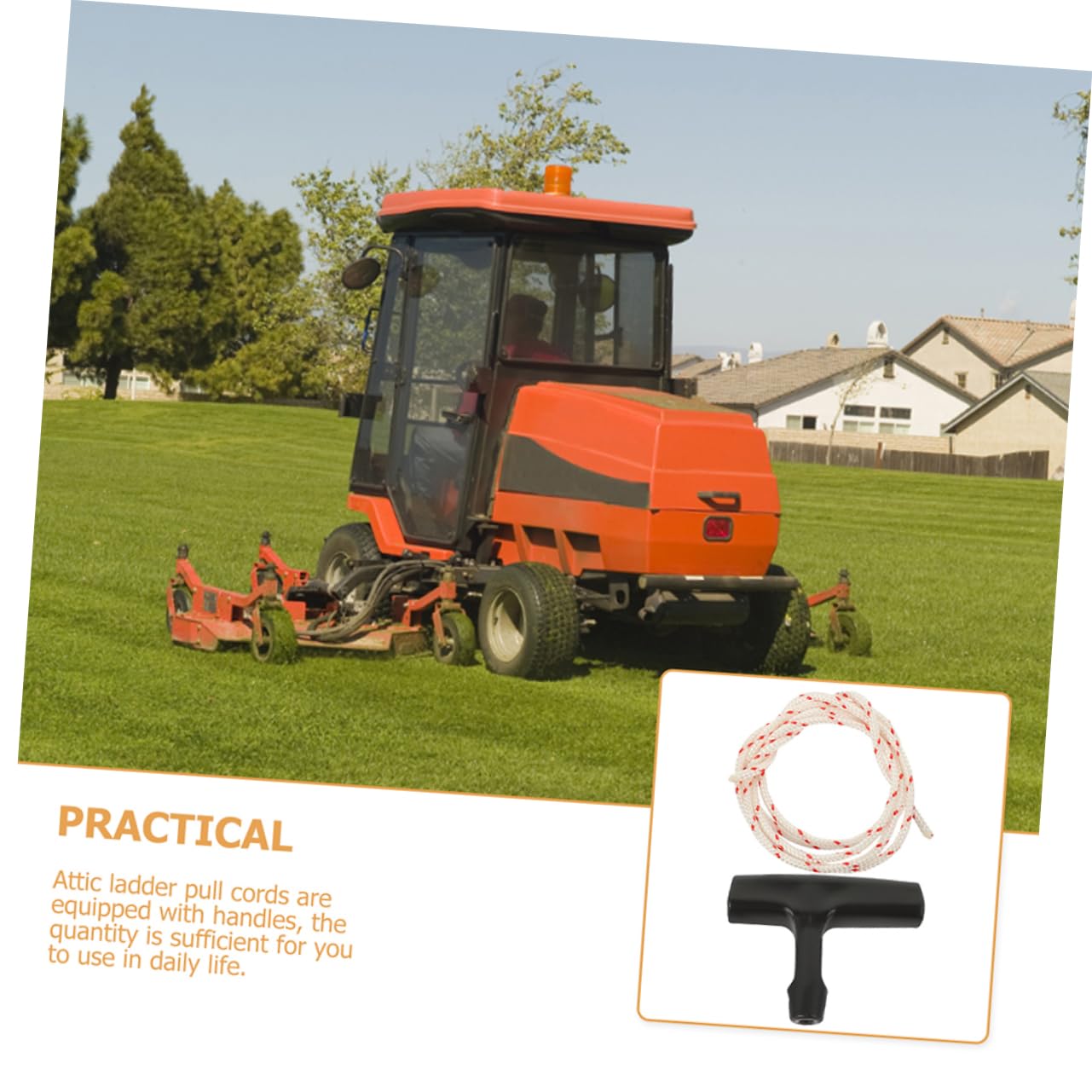 Sewroro Garage Door Pull Handles for Easy Garage Door Release and Attic Ladder Access