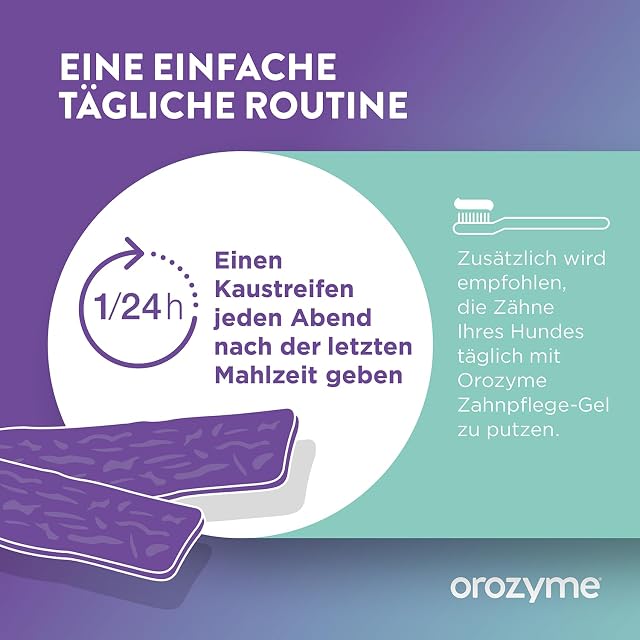Foto 4 de 8 de Orozyme Tiras de Masticar Talla S