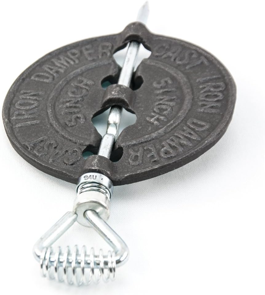 Cast Iron Flue Pipe Damper For Wood Burning Stoves Wood Burners Fires