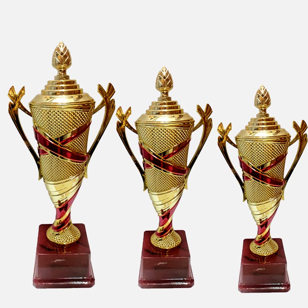 Bareeze Pure Trophy Combo 1st, 2nd, 3rd Trophies for Winners Appreciations Events, Awards, Teachers, Students, Offices (Red) (B0BZSFB3T1) Amazon Price History, Amazon Price Tracker