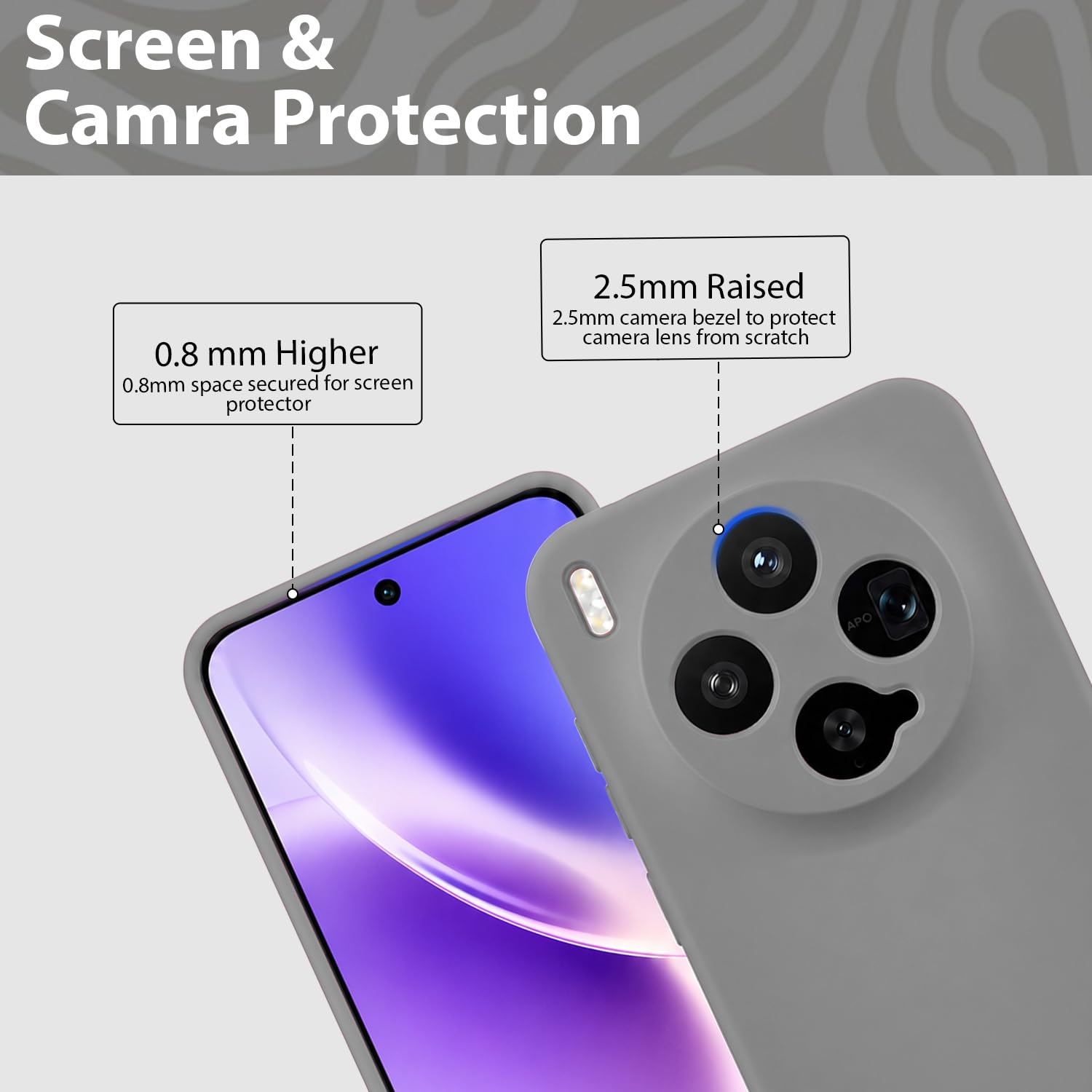 Vivo X300 5G Case - Silicone Back Cover -3