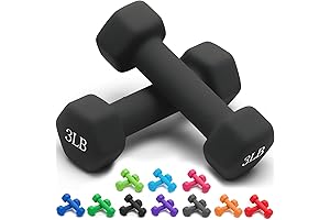 Portzon Neoprene Dumbbell Hand Weights