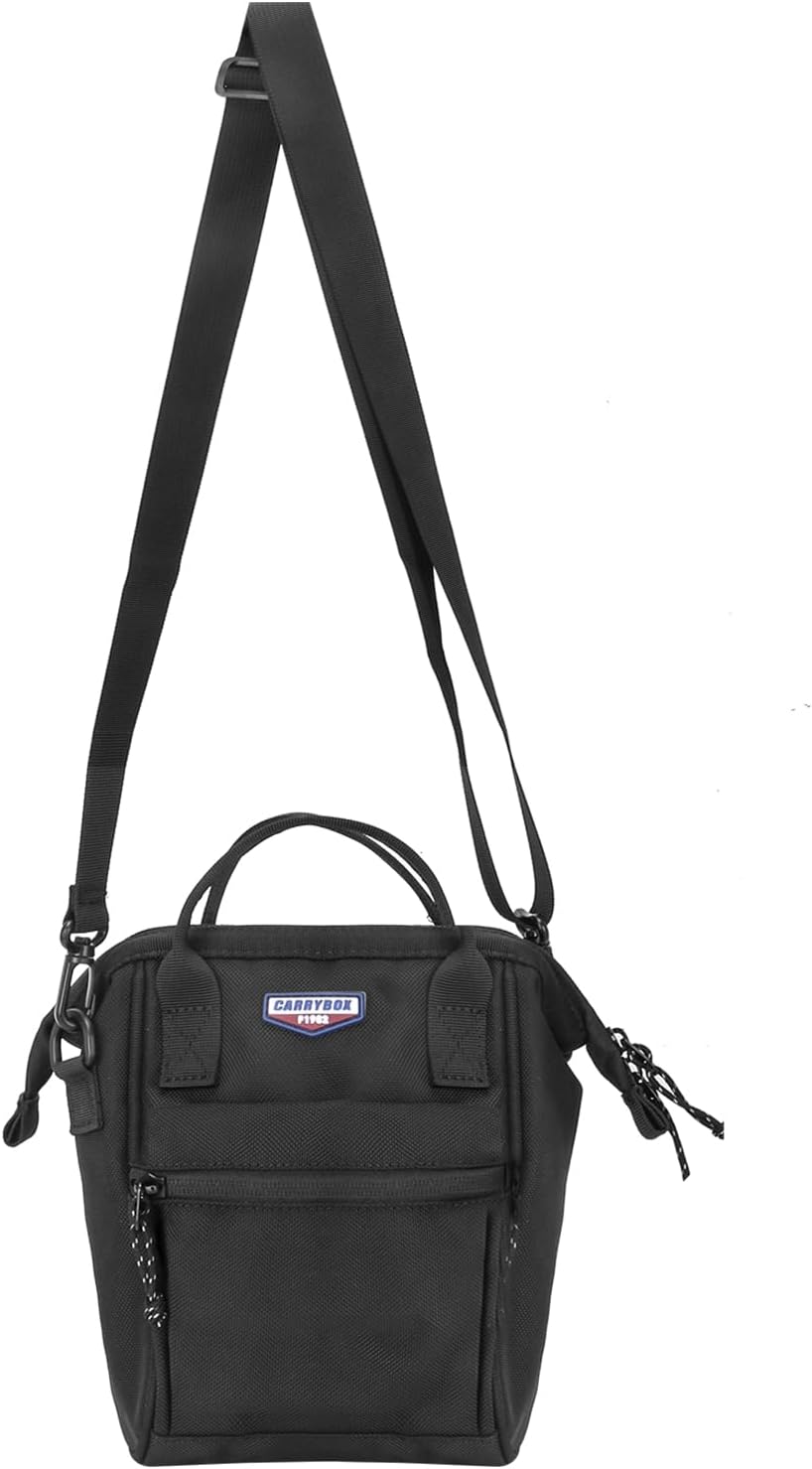 Backpack Crossbody Sling Bag for Women, Chest Bag Daypack Fanny Pack Cross Body Bags for Outdoors Hiking Traveling, Man Handbag- Black