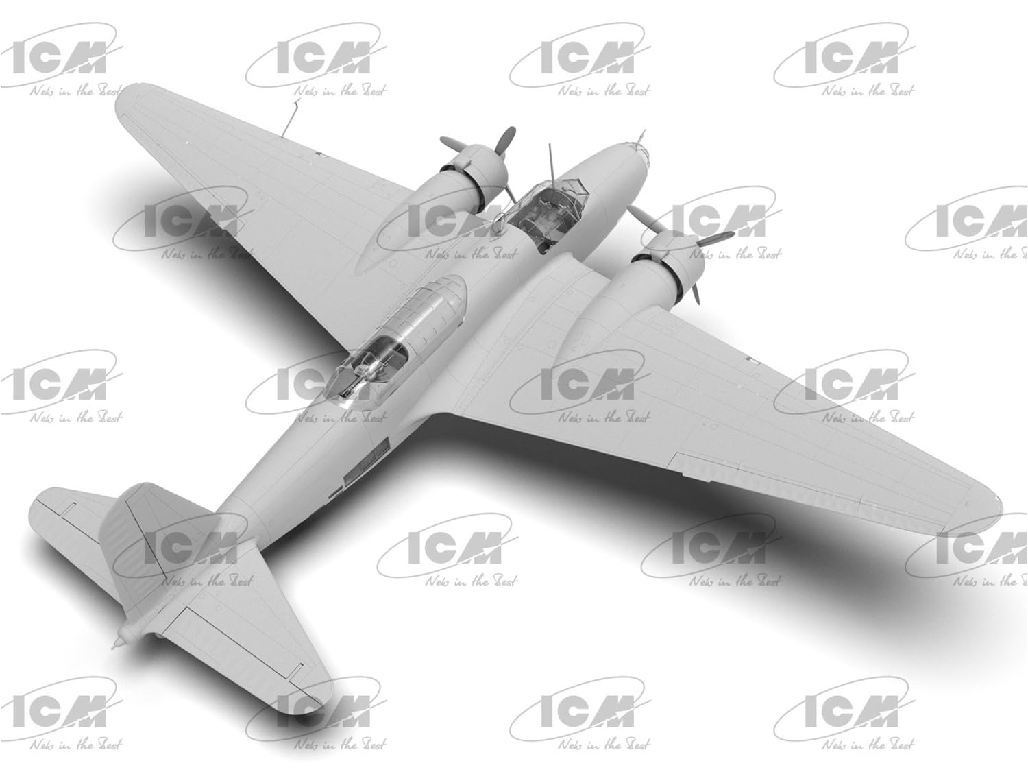 ICM 1:48 - Ki-21-Ib Sally - Bombardero pesado japonés, negro