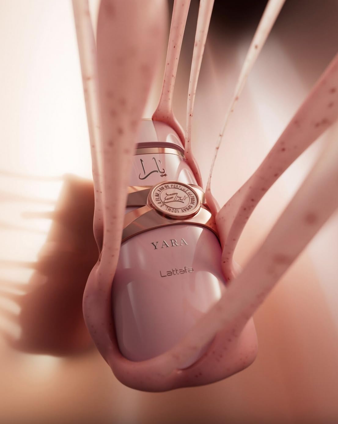 Lattafa Yara Elixir Eau de Parfum 100 ml, Profumo Arabo per Donna Dolce e di Lunga Durata, Include Atomizzatore, Fragranza Femminile Duratura con Note di Fragola S’mores, Gelsomino e Vaniglia (Yara