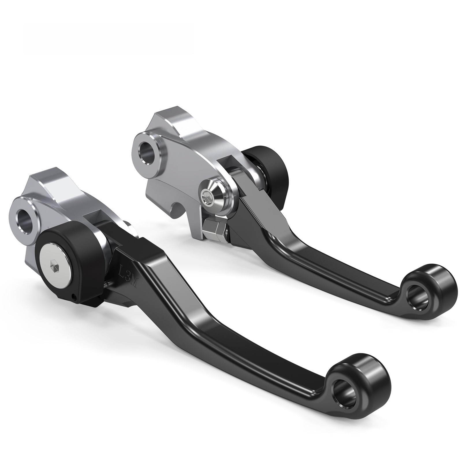 Twixral Motorbike Brake Levers for GasGas EC 300 250 2021-2025 Folding Clutch Lever Brake for Husqvarna TE FE 450 2022-2024(Black)