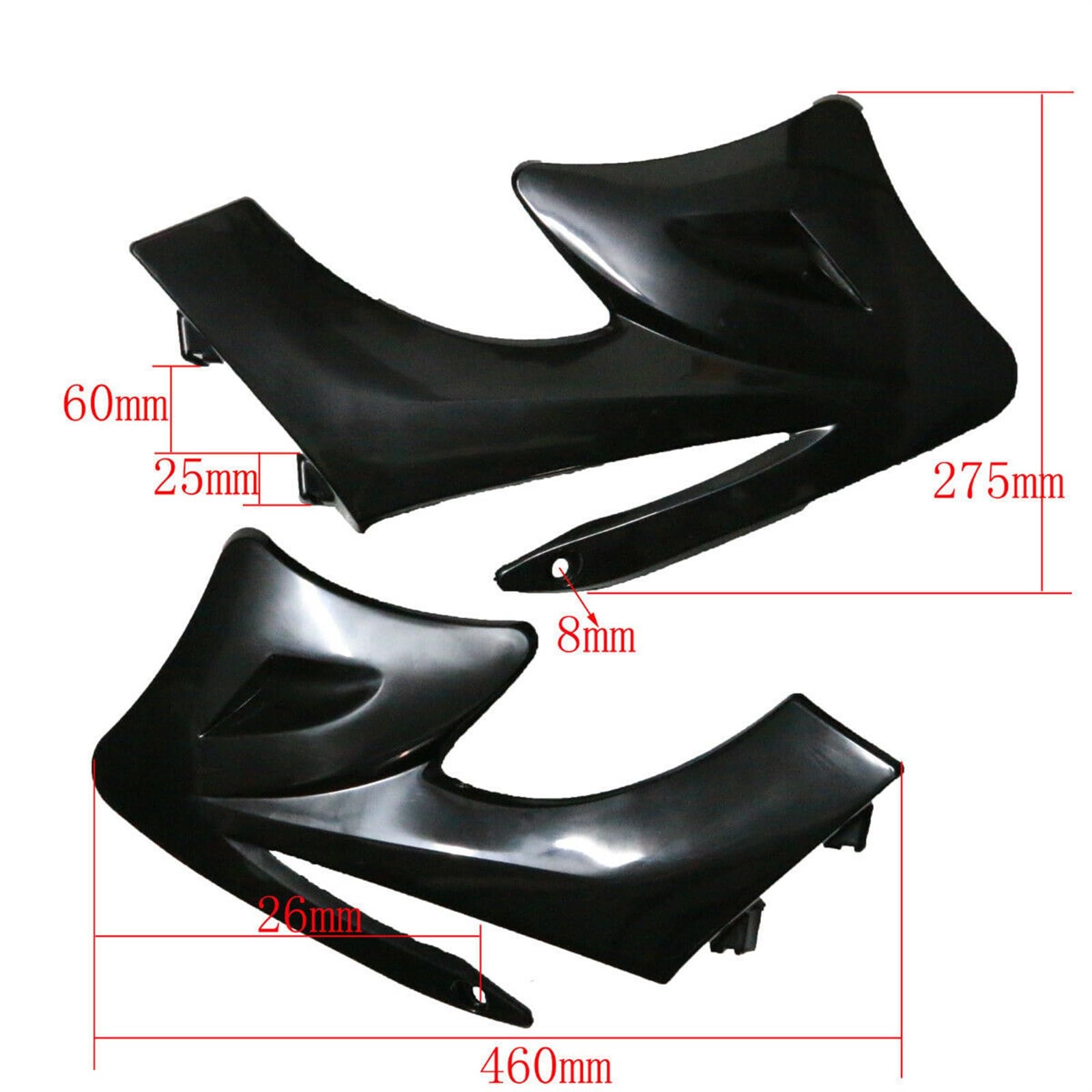 Kit carene di copertura in plastica for parafanghi sedili Racer for serbatoi carburante, for APOLLO, for ORION 70CC 110CC 125CC 150CC DIRT BIKE Atomik Kit parafanghi moto(Seat)