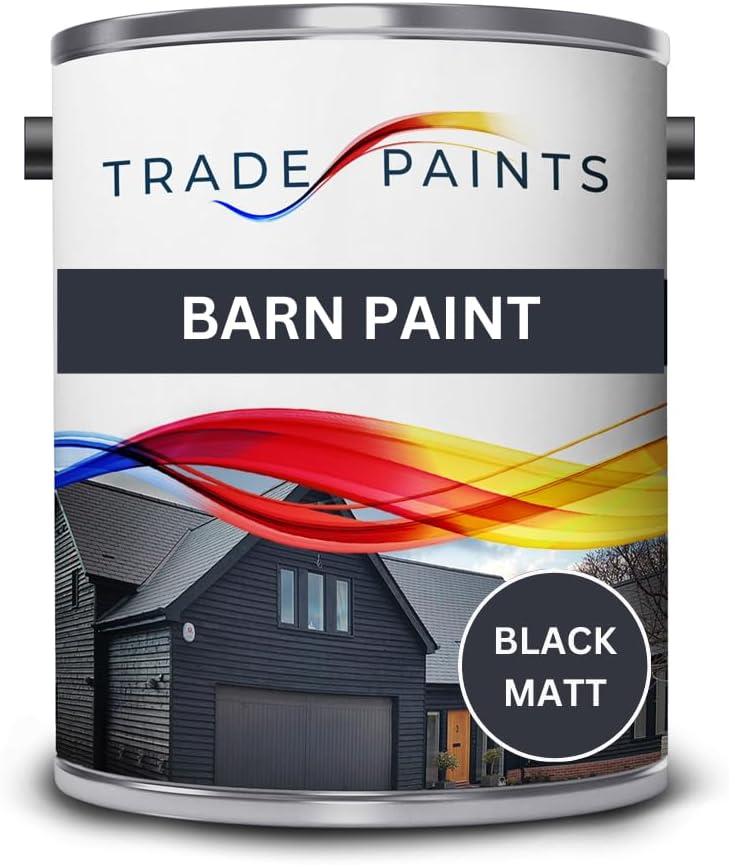 Bedec BEDE2AN0003/40 Barn Paint Matt Black 2.5 Litre Amazon.co.uk