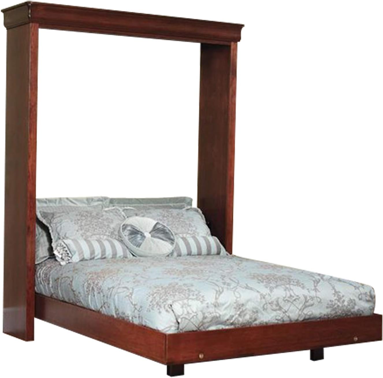 Murphy Bed Plans Queen Size Wall Bed Plan DIY Bedroom Furniture Build Your Own