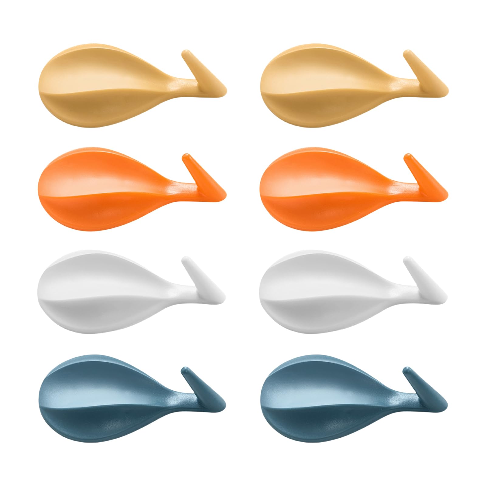 APGLSXY 8pcs Wall Mounted Organization Tool Hot Air Balloon Shaped Wall Hooks Decorative Keys Hats Bags Hangers Rustproof Holders
